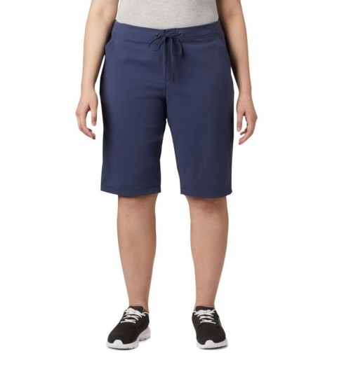 Pantaloni Scurti Columbia Anytime Outdoor Long Dama Bleumarin | Plus Size RA80AMQ7S